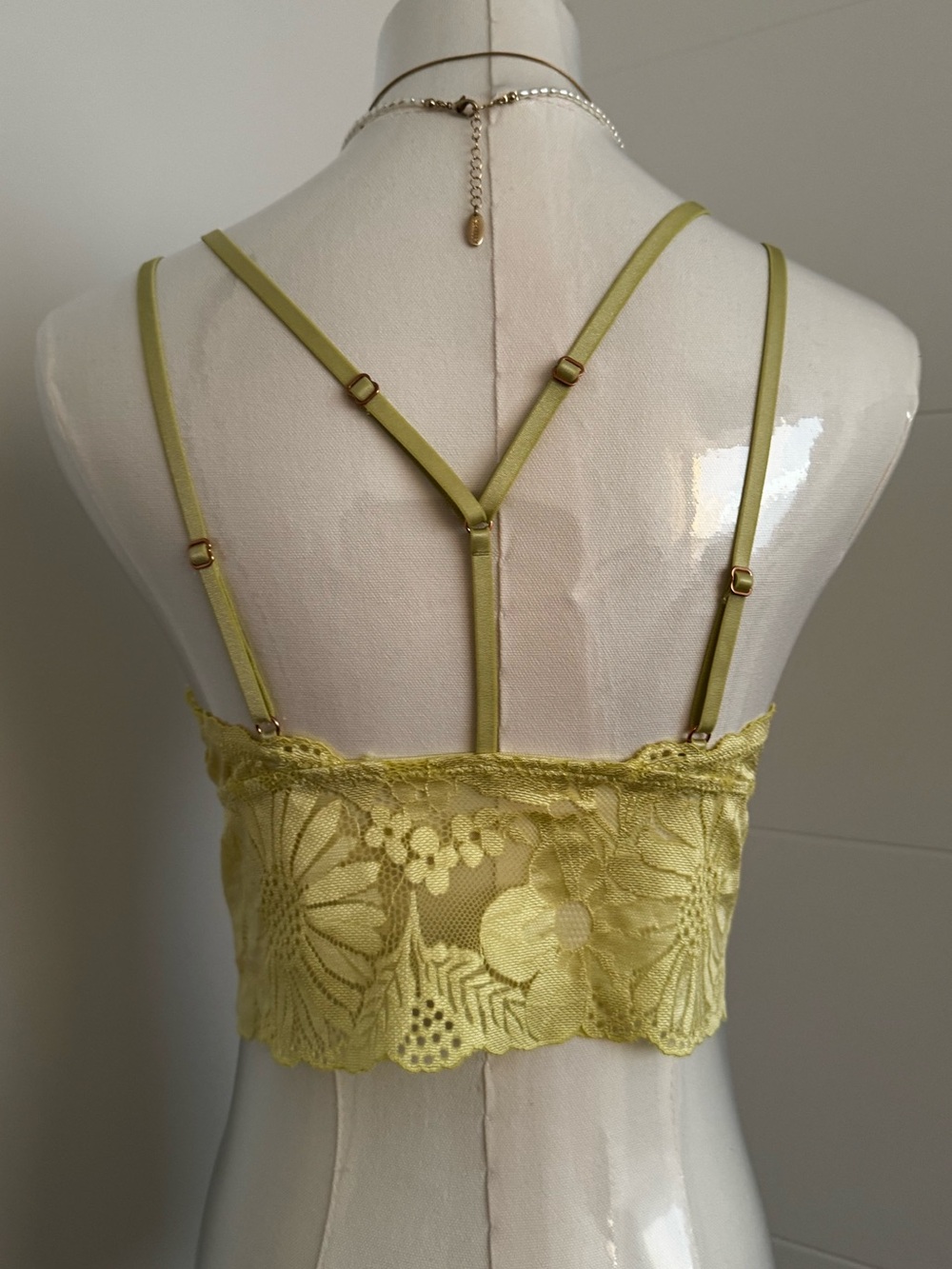 Aerie Citron Lace Bralette